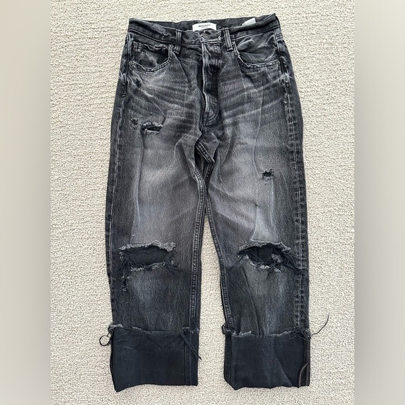 Moussy Odessa Wide Leg Jeans - Picture 1 of 7